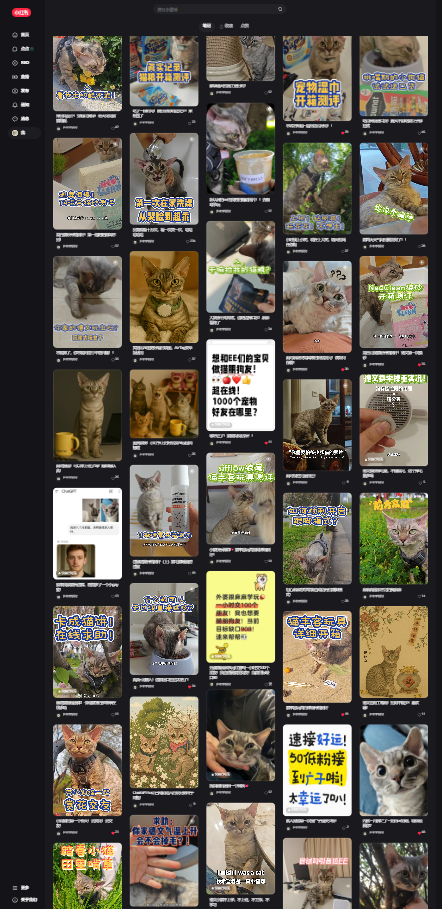 Pet account grid screen 2
